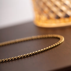 CUBAN 3MM CHAIN - GOLD