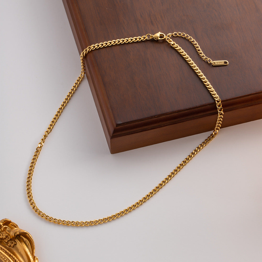 CUBAN 3MM CHAIN - GOLD