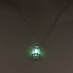 Luminous Dark Angel Necklace