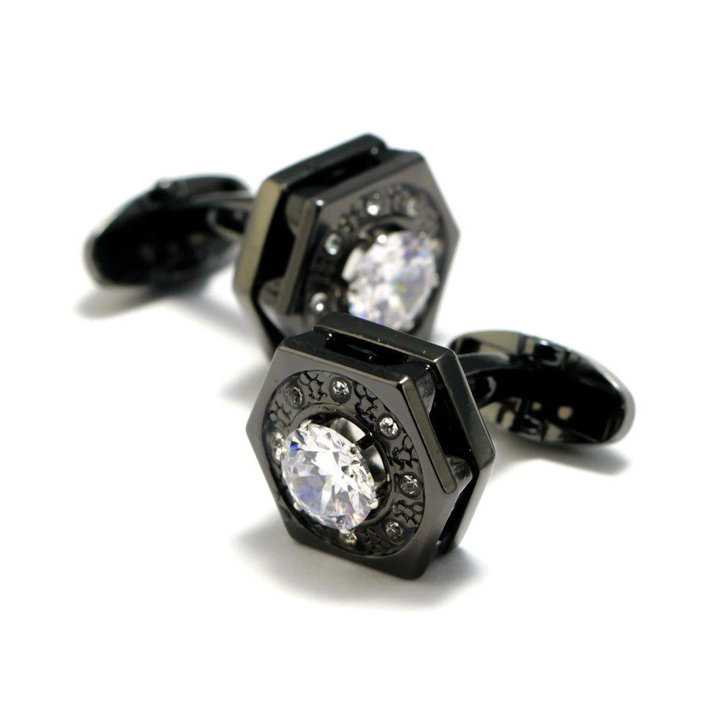 Luxury Men’s Stainless Steel Cufflinks