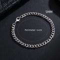 Classic Stainless Steel Chain Bracelet