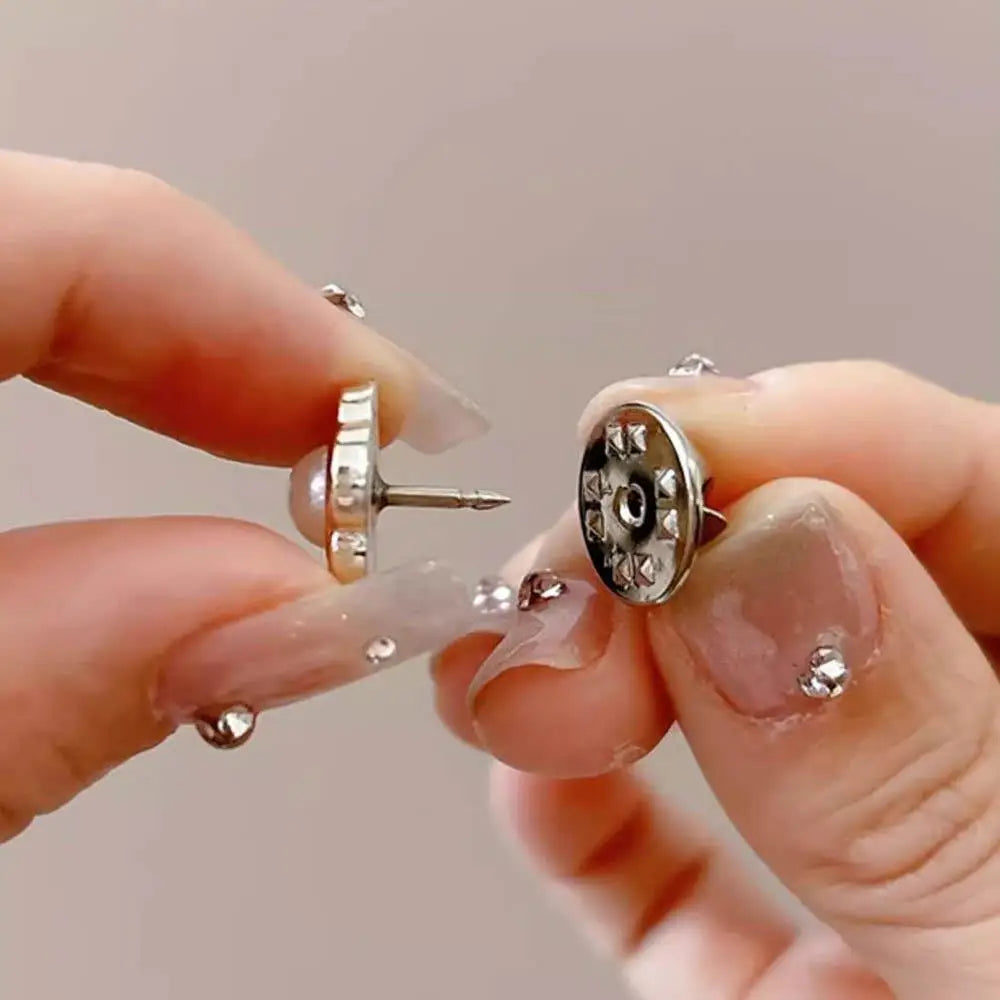 10pcs Magnetic Collar Pins – Trendy Brooch for Women