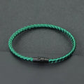 Men Lucky Thread Bracelet with Micro Magnetic Beads