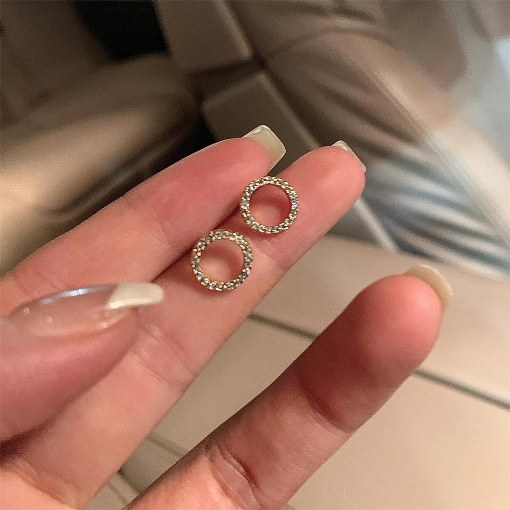 Fashion Crystal Stud Earrings for Women