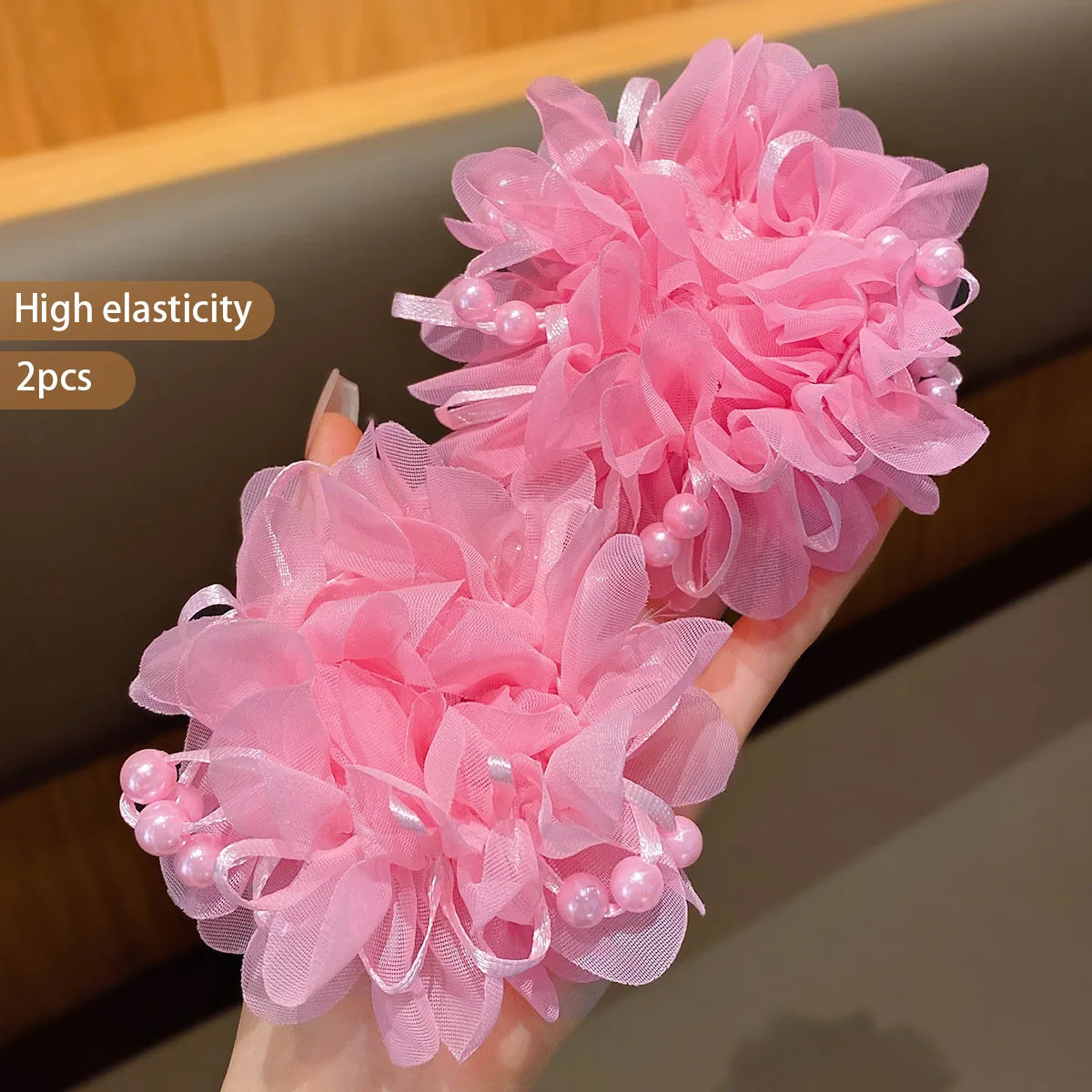 2PCS Cute Pink Headbands for Little Girls – Children’s Hair Accessories