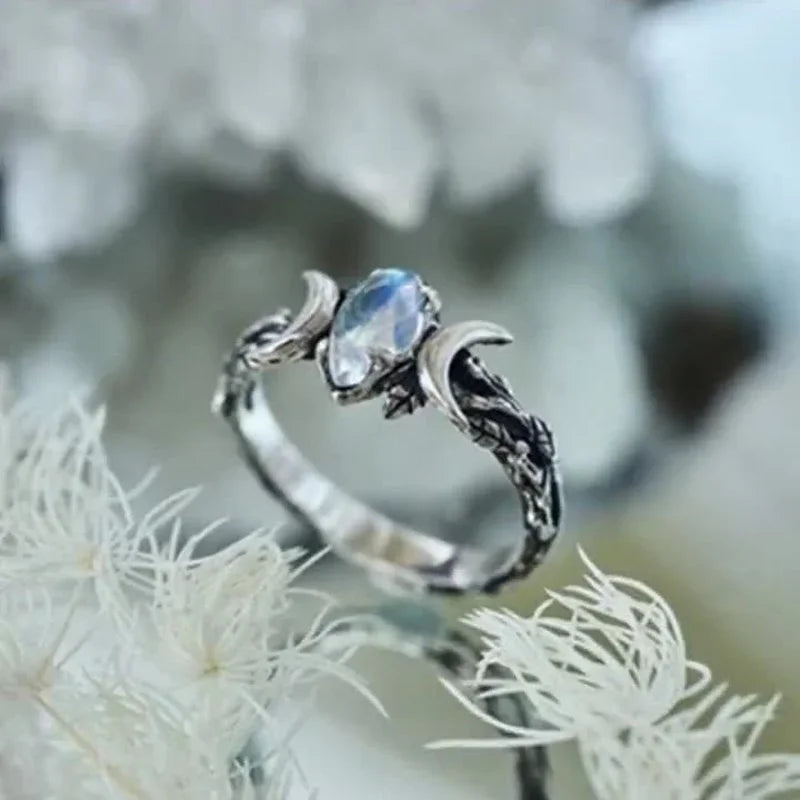 Elegant Moonstone Ring for Women