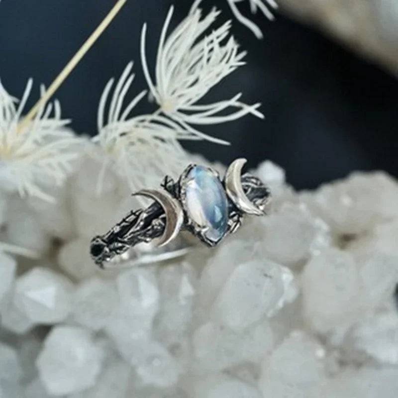 Elegant Moonstone Ring for Women