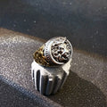 Men’s Lion Ivy Vine Ring