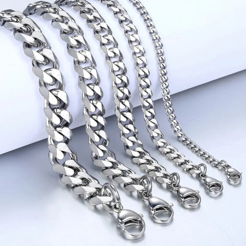 Classic Stainless Steel Chain Bracelet