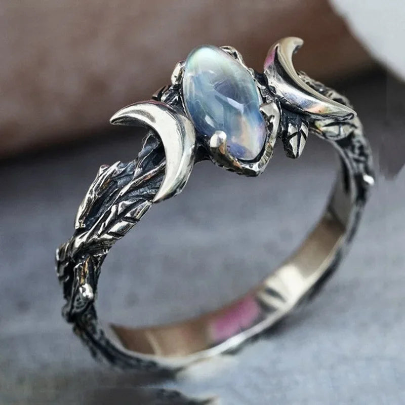 Elegant Moonstone Ring for Women