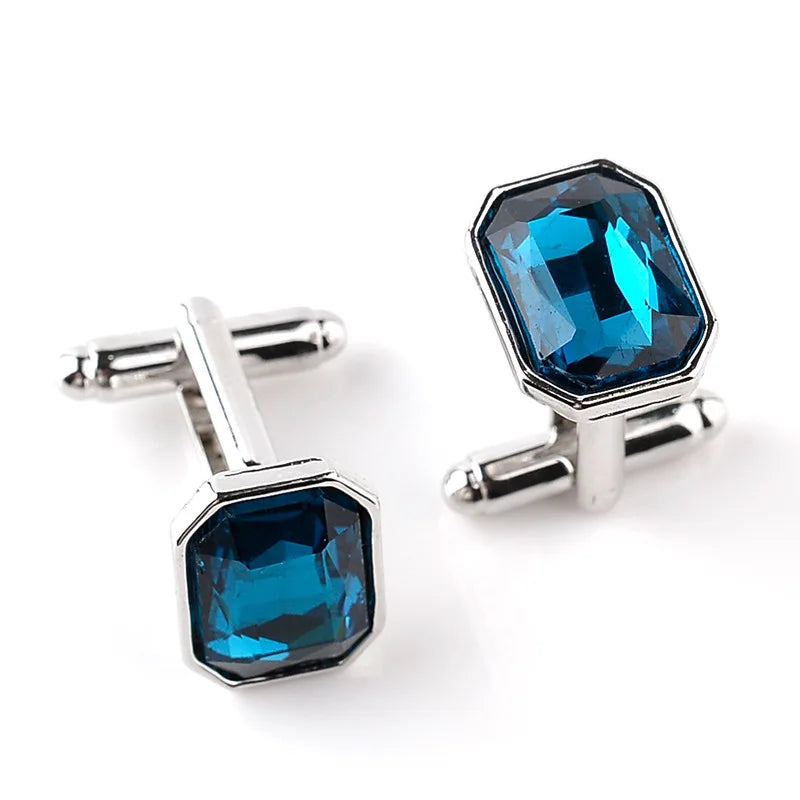 Men’s Fashion Cufflinks – Luxury Colorful