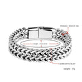 Hip Hop Stainless Steel Punk Bracelet for Men