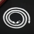 5mm Silver Chain Necklace For Men