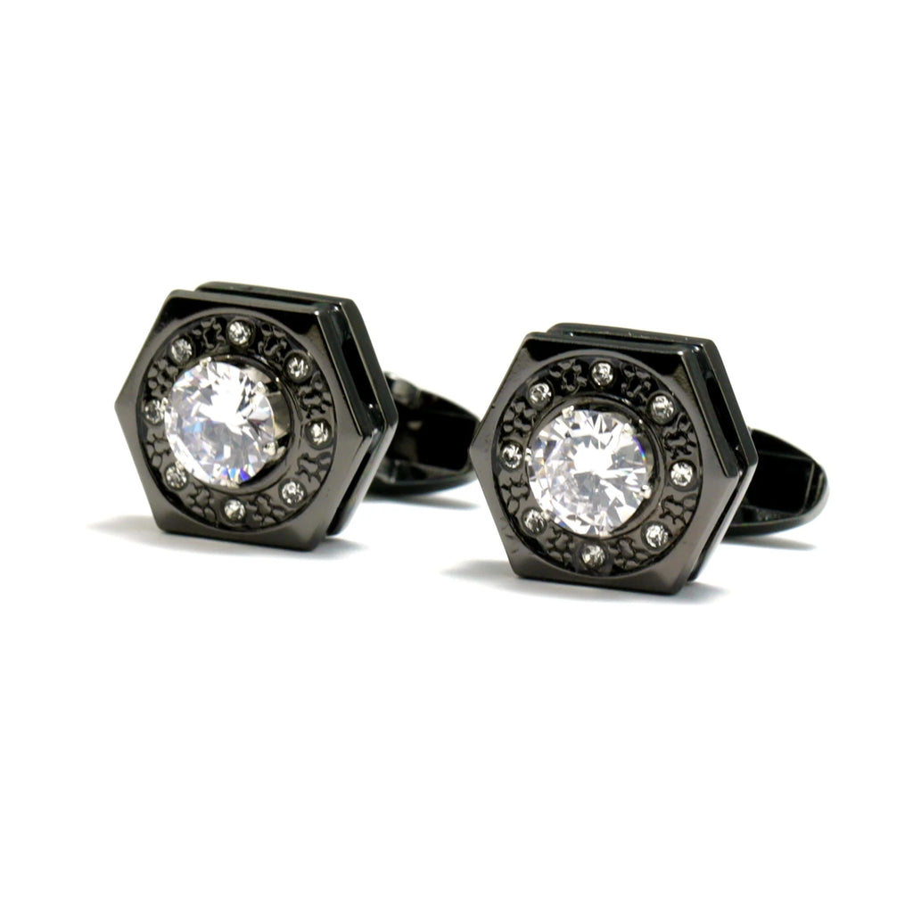 Luxury Men’s Stainless Steel Cufflinks